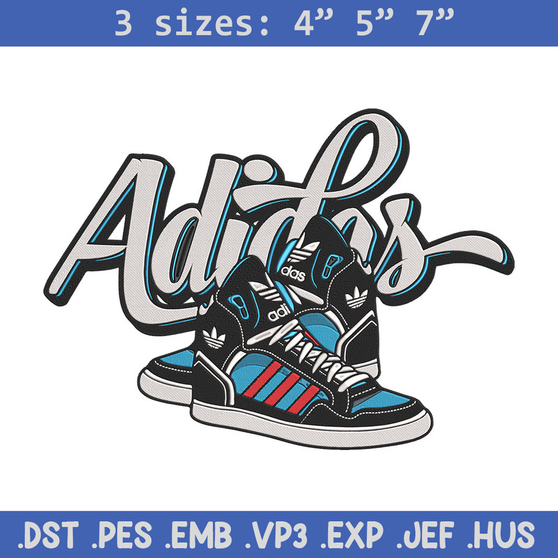 Adidas logo Embroidery Design, Rugrats Embroidery, Embroidery File, Anime Embroidery, Adidas shirt, Digital download.jpg