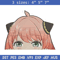 Anya Peek Embroidery Design, Spy x family Embroidery, Embroidery File, Anime Embroidery, Anime shirt, Digital download.jpg