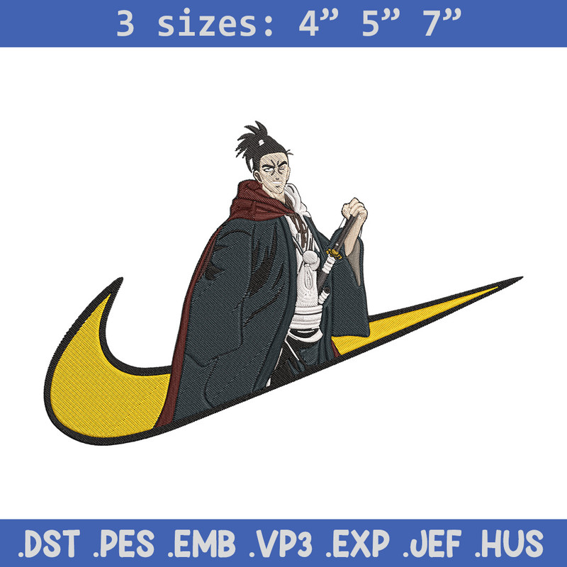 Atomic Embroidery Design, One punch man Embroidery, Embroidery File, Anime Embroidery, Nike shirt, Digital download.jpg