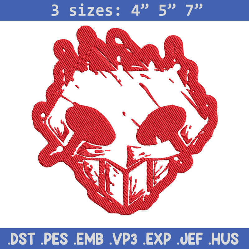 Bleach logo Embroidery Design, Bleach Embroidery, Embroidery File, Anime Embroidery, Anime shirt, Digital download..jpg