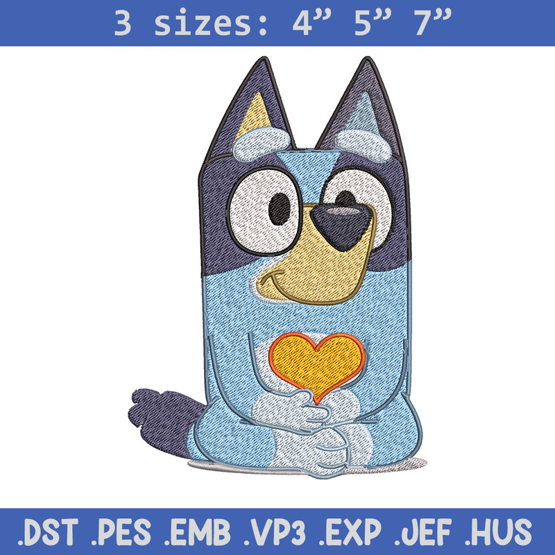 Bluey Embroidery, Bluey Cartoon Embroidery, cartoon Embroidery, Embroidery File, cartoon shirt, digital download..jpg