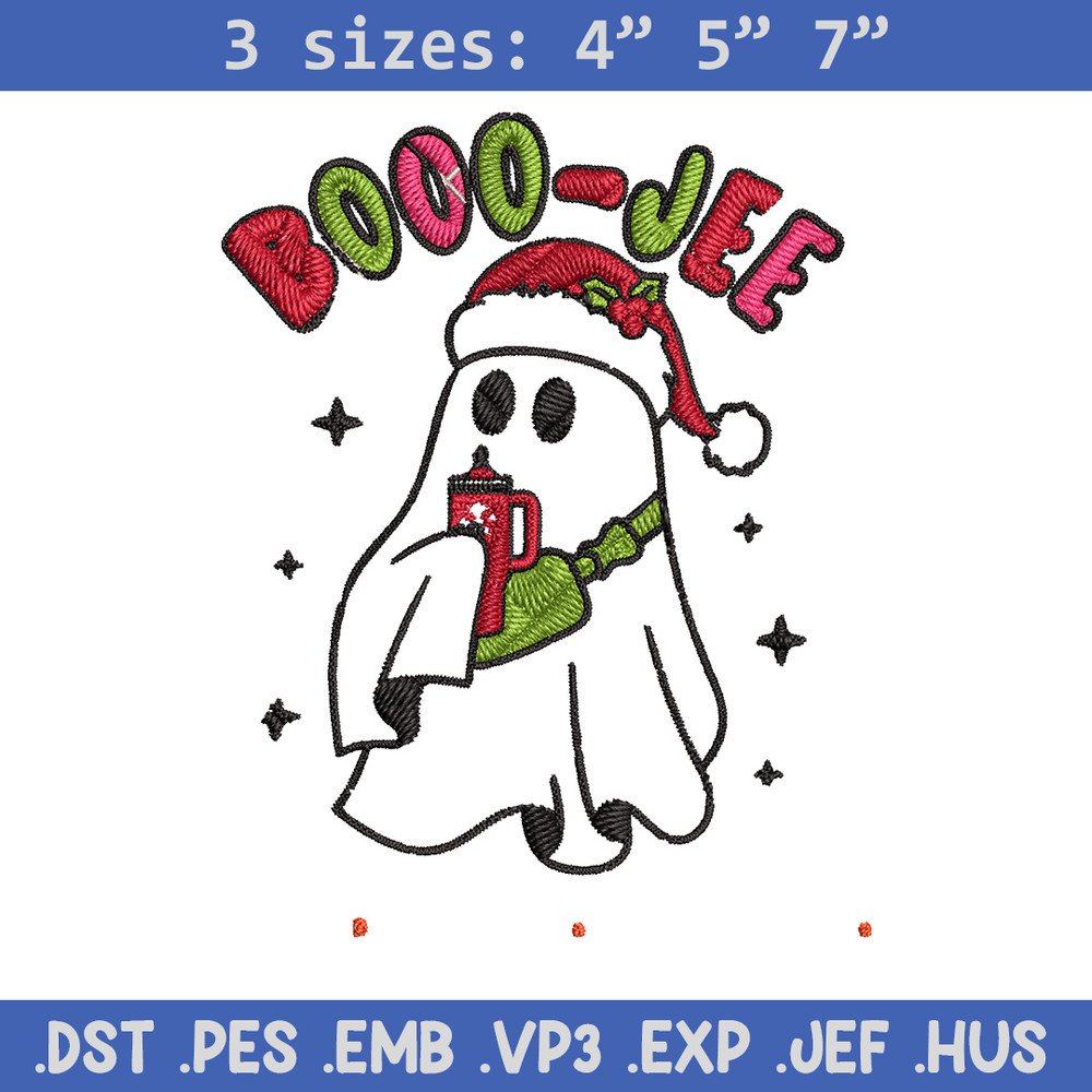 Boo jee chrismas Embroidery Design, Chrismas Embroidery, Embroidery File, Anime Embroidery, Anime shirt,Digital download.jpg