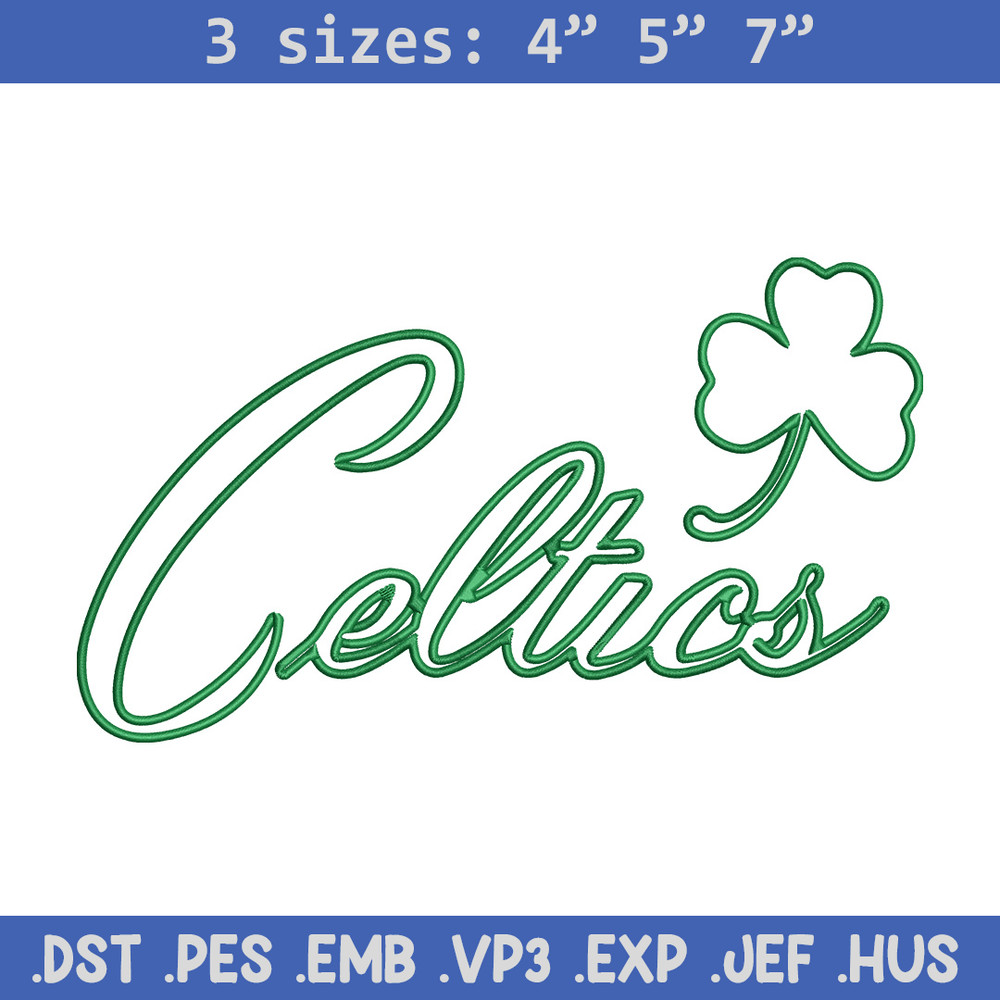 Boston Celtics logo embroidery design, NBA embroidery, Sport embroidery, Logo sport embroidery, Embroidery design.jpg