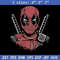 Deadpool poster Embroidery Design, Deadpool Embroidery, Embroidery File, Anime Embroidery, Anime shirt, Digital download.jpg
