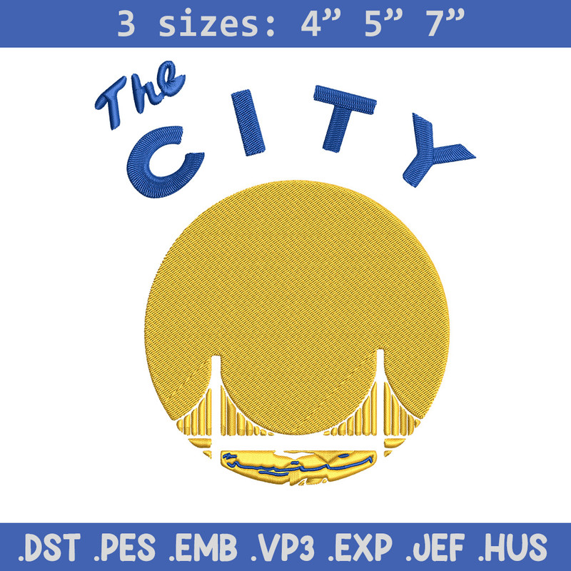 Golden State Warriors logo embroidery design, NBA embroidery, Sport embroidery,Embroidery design,Logo sport embroidery.jpg