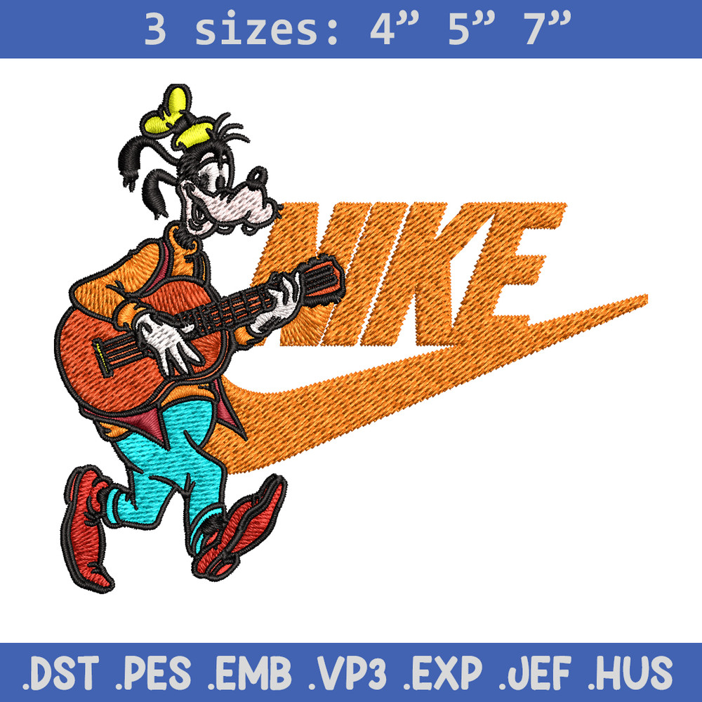 Goofy Nike Embroidery design, Disney Cartoon Embroidery, Nike design, Embroidery file, logo shirt, Instant download..jpg