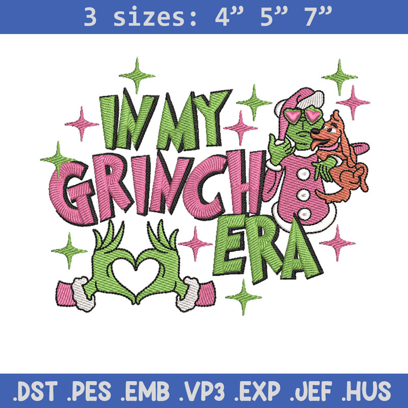Grinch era embroidery design,Grinch embroidery, Chrismas design, Embroidery shirt, Embroidery file, Digital download.jpg