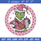 Grinch logo embroidery design, Grinch embroidery, Chrismas design,Embroidery shirt, Embroidery file, Digital download.jpg