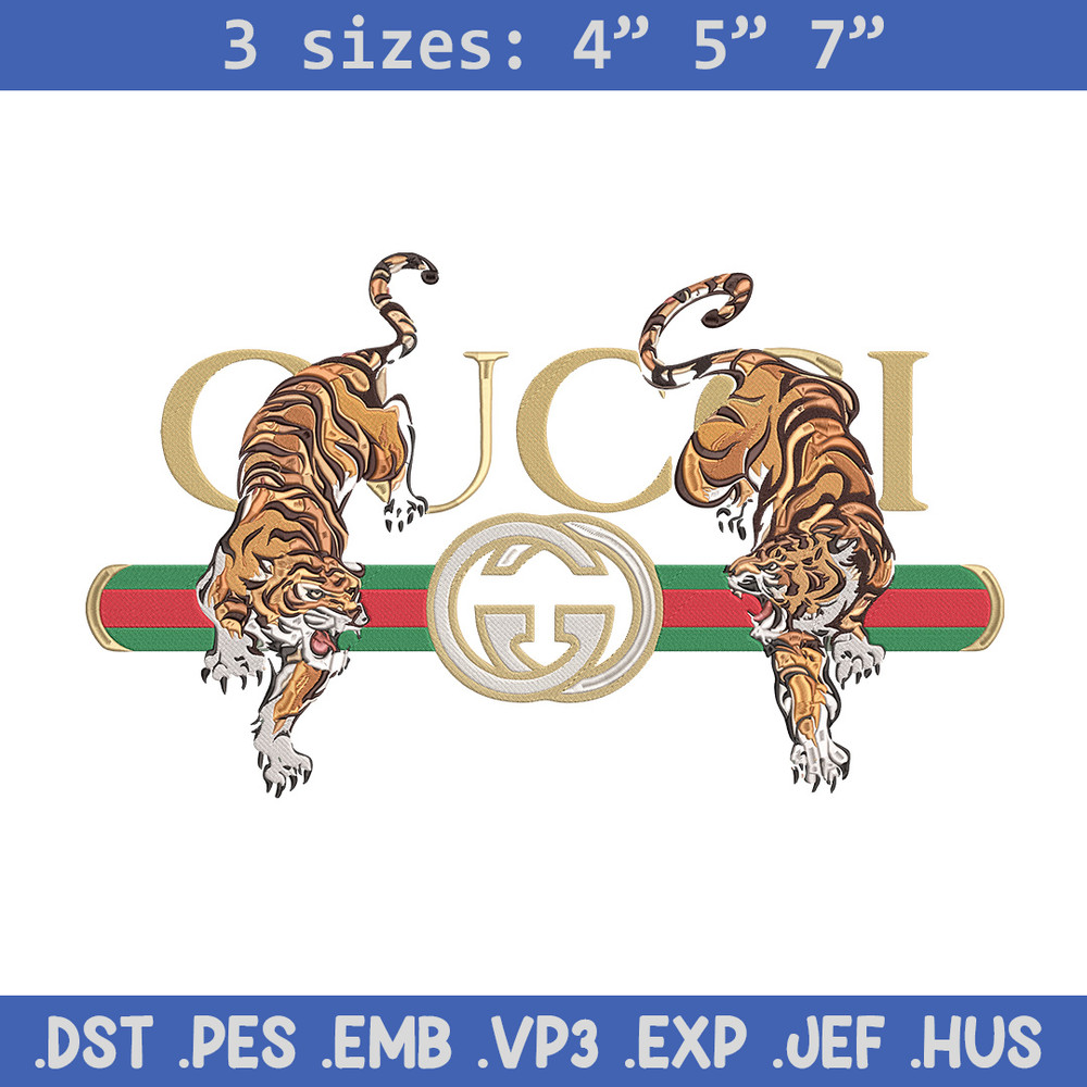 Gucci x Tiger Embroidery Design, Gucci Embroidery, Embroidery File, Anime Embroidery, Anime shirt, Digital download.jpg