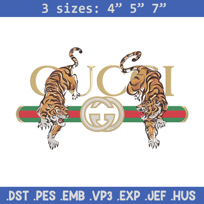 Gucci x Tiger Embroidery Design, Gucci Embroidery, Embroidery File, Anime Embroidery, Anime shirt, Digital download.jpg