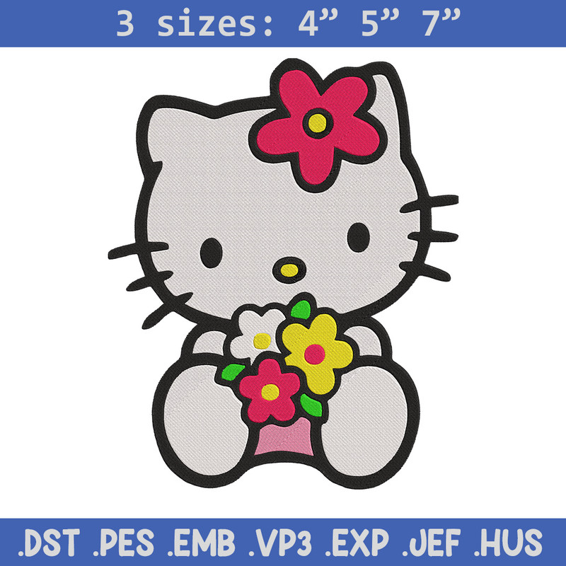 Hello kitty Embroidery Design, Hello kitty Embroidery, Embroidery File, Anime Embroidery, Anime shirt, Digital download.jpg