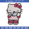 Hello kitty selfie Embroidery Design, Hello kitty Embroidery, Embroidery File, Anime Embroidery, Digital download.jpg