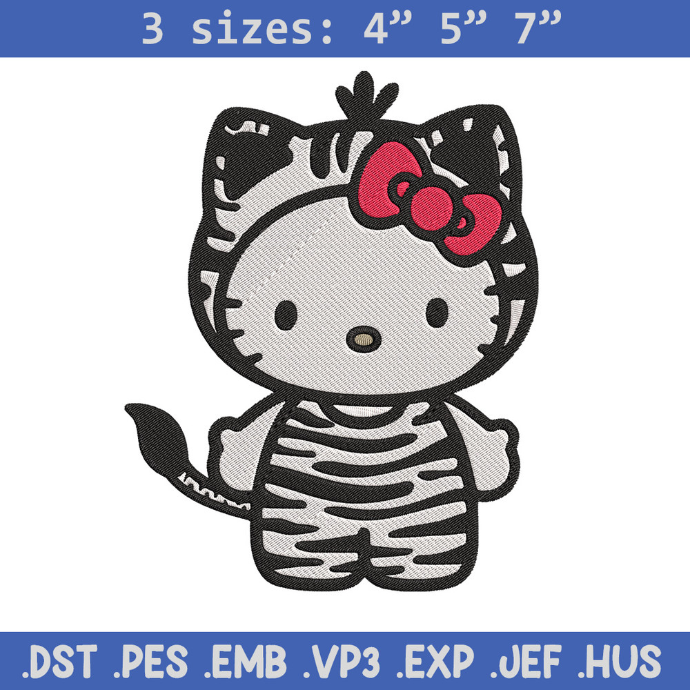 Hello Kitty sticker Embroidery Design, Hello kitty Embroidery, Embroidery File, Anime Embroidery, Digital download.jpg