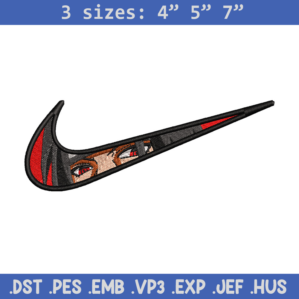 Itachi eyes nike embroidery design, Naruto embroidery, nike design, anime design, anime shirt, Digital download.jpg