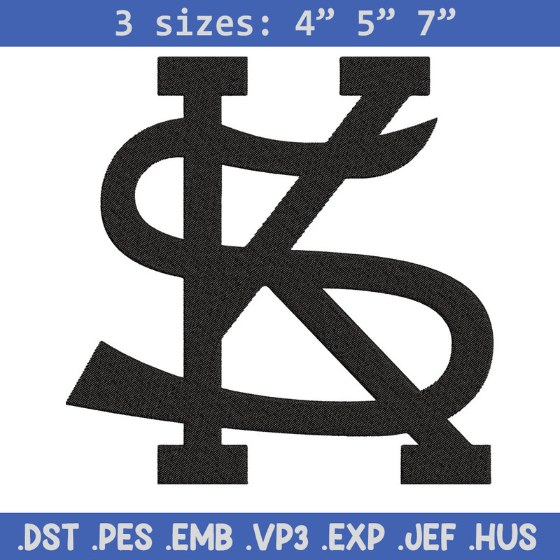 Kennesaw State logo embroidery design, Logo embroidery, Sport embroidery, logo sport embroidery, Embroidery design.jpg