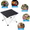Ultralight Portable Folding Camping Table High Strength Aluminum Alloy For Outdoor BBQ Picnic 1
