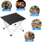 Ultralight Portable Folding Camping Table High Strength Aluminum Alloy For Outdoor BBQ Picnic 1