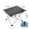 Ultralight Portable Folding Camping Table High Strength Aluminum Alloy For Outdoor BBQ Picnic 6