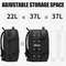 BANGE Travel Backpack Men Business Expandable USB Large Capacity Laptop Waterproof Fashion Backpack