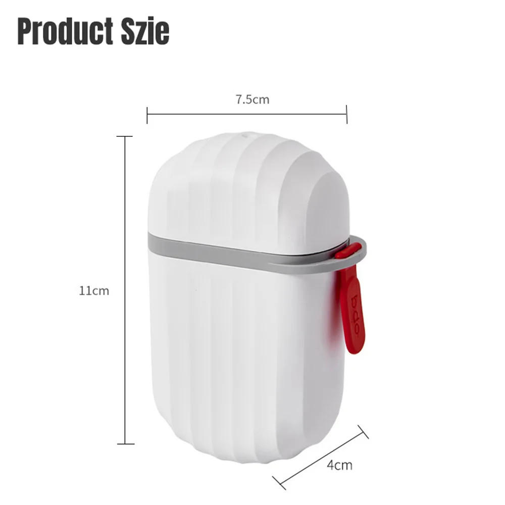 Portable Soap Dishes Sealed Storage Box Waterproof  Convenient Soap Box For Travel Home And Outdoor 1