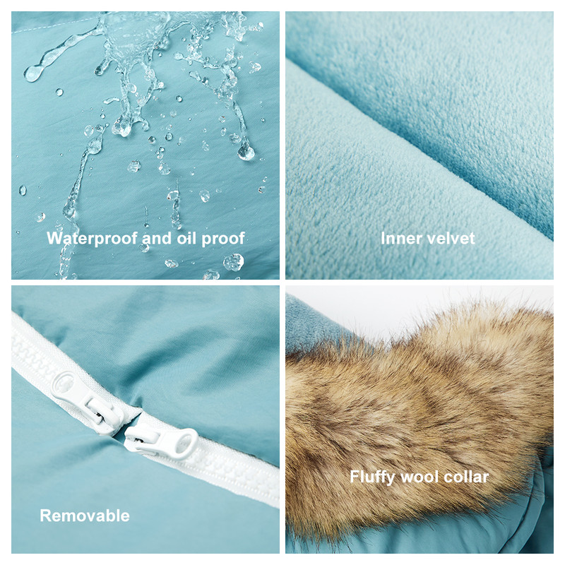 Universal Baby Stroller Footmuff, Winter Warm Thicker Envelope, Universal Pram Baby Stroller