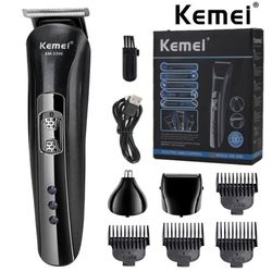 professional 3-in-1 electric shaver & hair trimmer – usb rechargeable for smooth shaving