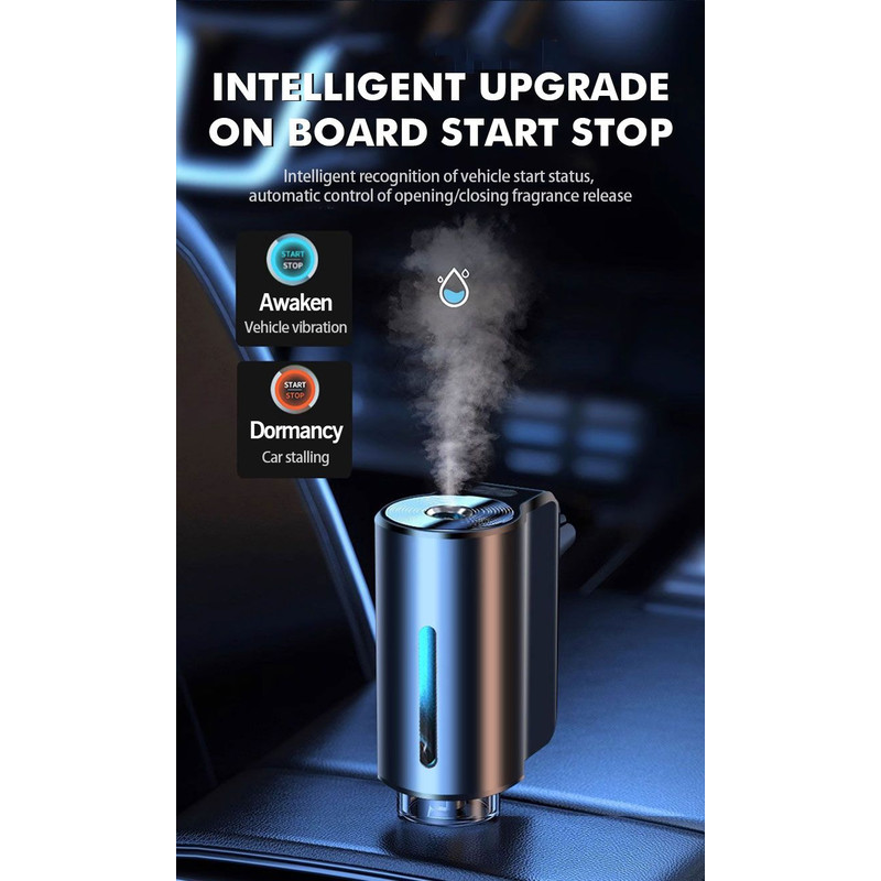 Car Electric Air Diffuser Aromatherapy Vent Humidifier Mist Air Freshener For Odor Removal 16