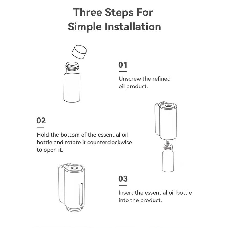 Car Electric Air Diffuser Aromatherapy Vent Humidifier Mist Air Freshener For Odor Removal 18