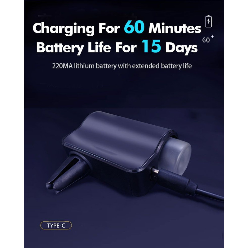 Car Electric Air Diffuser Aromatherapy Vent Humidifier Mist Air Freshener For Odor Removal 19