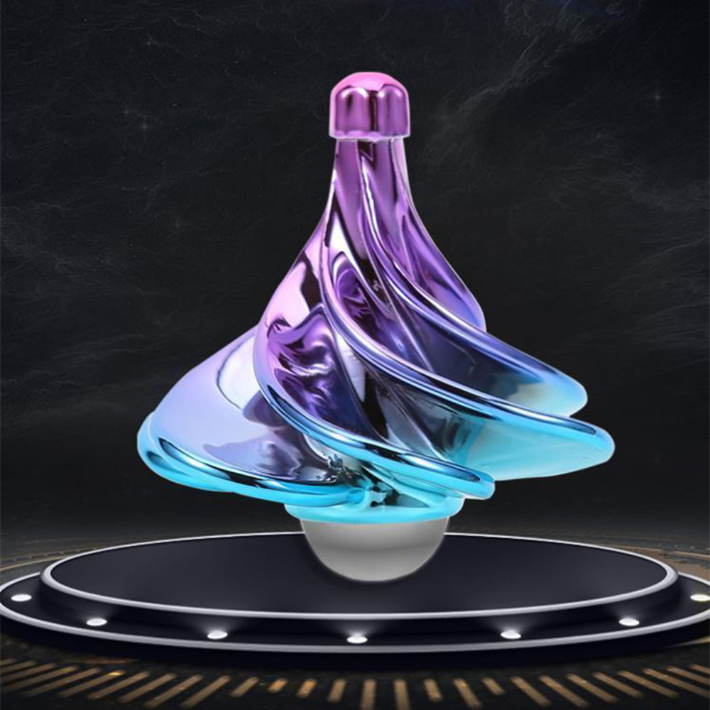 Kinetic Spinner Toy WindPowered Rotating Desk Fidget Toy  Fun Stress Relief Gift for Children  A