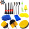 New Car Cleaning Brushes Kit Automotive Detailing Tools for Cars Electric Drill Brush Dust Clean