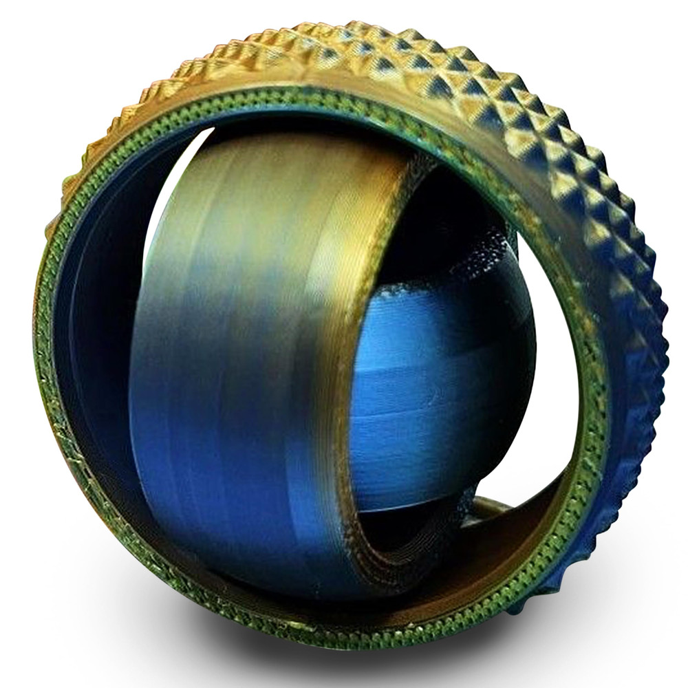 Universal Gravity Rotation Ball 3D Printed Fingertip Gyroscope Toy For Adults  Kids Stress Relief   3