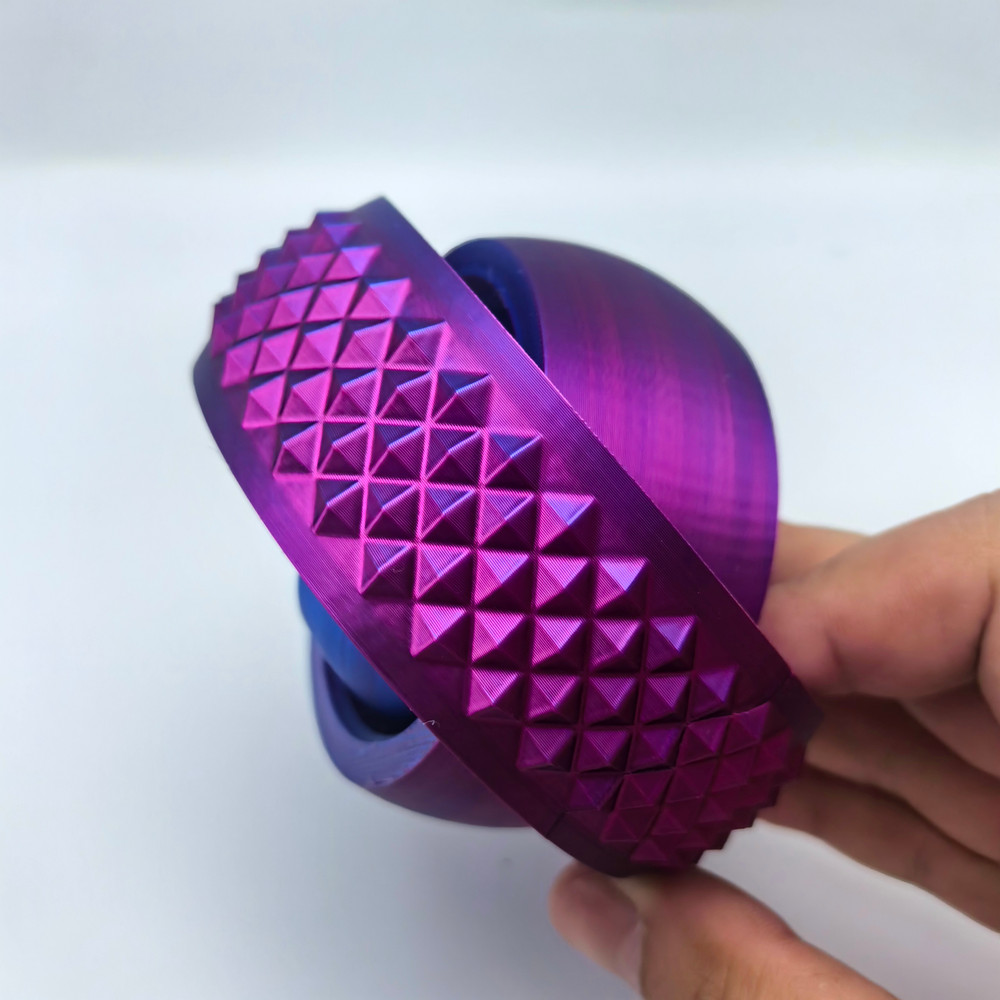 Universal Gravity Rotation Ball 3D Printed Fingertip Gyroscope Toy For Adults  Kids Stress Relief   6
