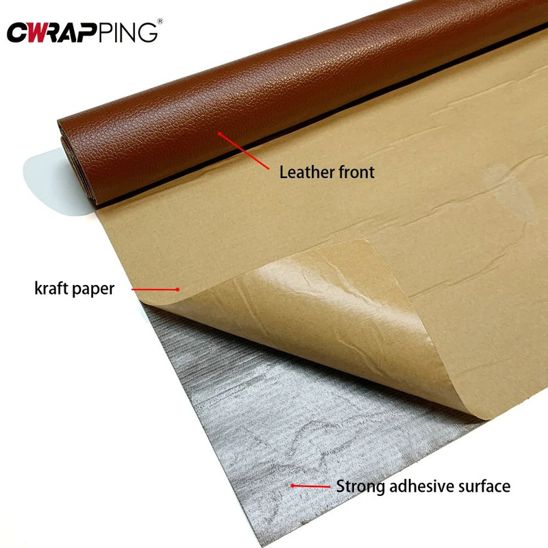 PU Leather Self Adhesive Repair Patch Sofa Car Seat Furniture Bag Fix Waterproof Durable 4