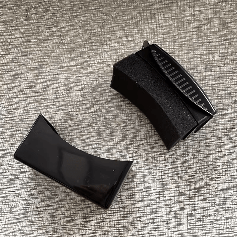 Car Wheel Polishing  Waxing Sponge Brush  ABS Plastic Tire Dressing Applicator Pad For Detailing  C 6