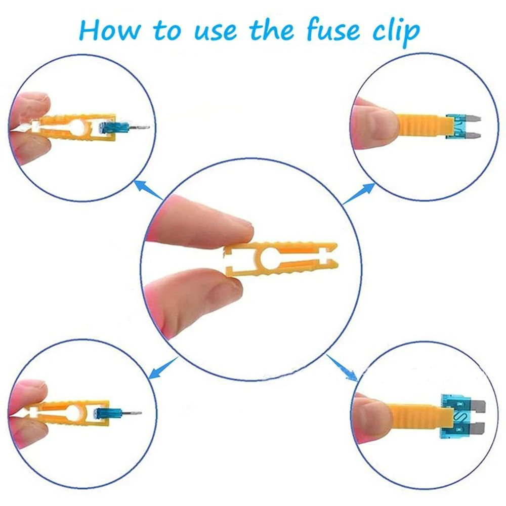 Comprehensive Car Fuse Blade Fuse Kit Assorted Auto Fuses With Puller For Cars Trucks And SUVs 4