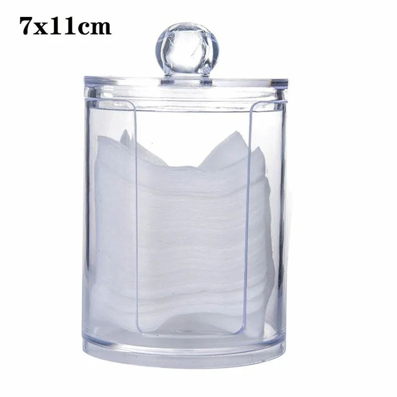 Makeup Cotton Pad Organizer Bathroom Storage Box For Cotton Swabs Cosmetics Jewelry 8