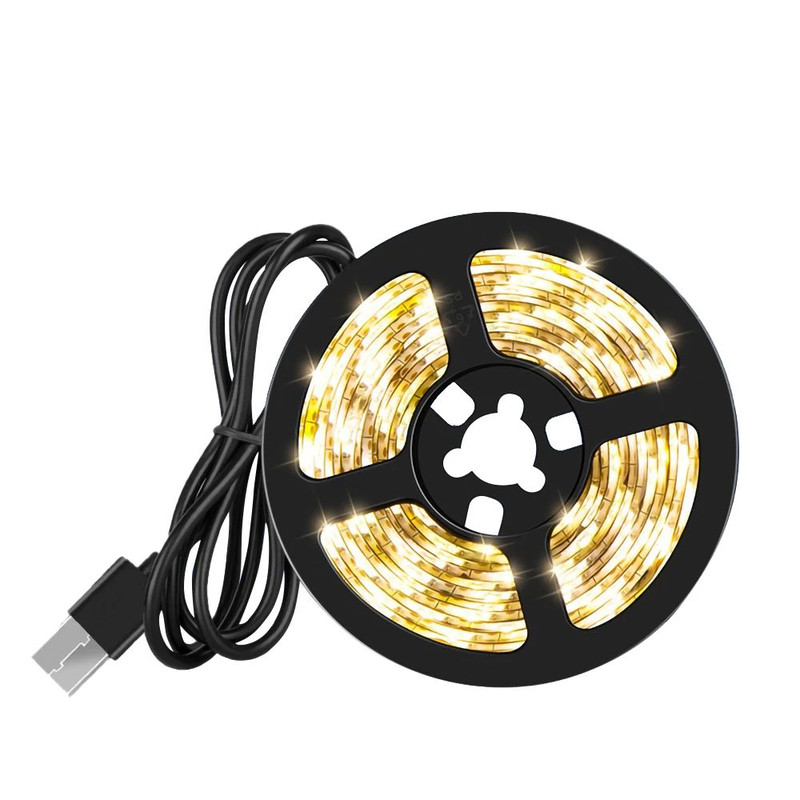 USB LED Strip Lights Ambient Neon Wall Lamps For Bedroom Closet And Holiday Decor 7