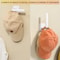 Hat Rack For Baseball Caps Adhesive Wall Hooks No Drilling Cap Organizer For Door Closet 2