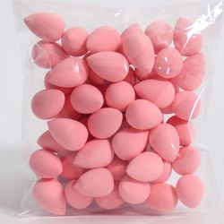 mini finger puff beauty sponge, dual-purpose makeup blender for cream & powder concealer