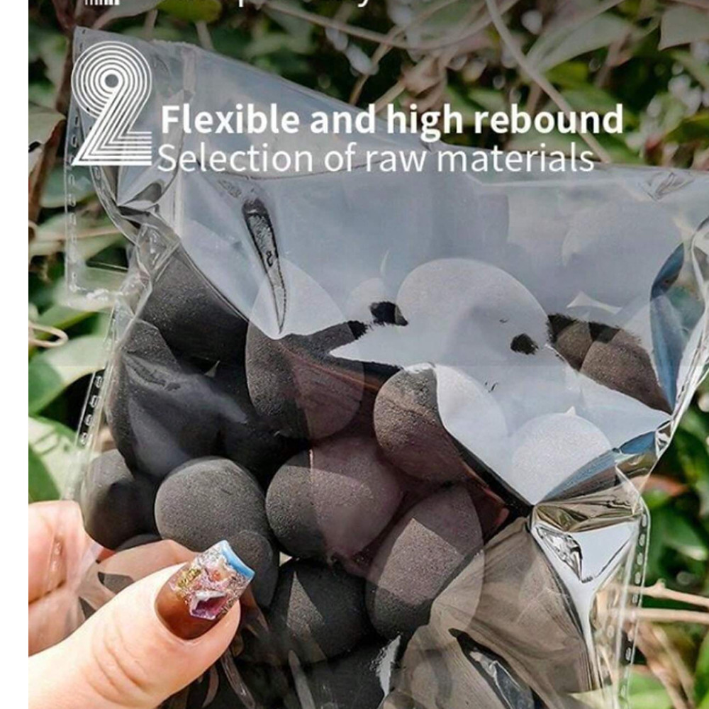 Mini Finger Puff Beauty Sponge DualPurpose Makeup Blender For Cream  Powder Concealer 6