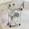 Trolley Storage Rack Transparent Movable Organizer With Hanging Basket For Bathroom Kitchen  Makeup 4