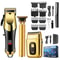 Professional ThreePiece Hair Clippers Set For Men USB Rechargeable Trimmer Ideal For Home Use Fade