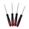 4PCS Car Pick Hook Set Oil Seal Screwdrivers ORing Puller Remover Gasket Seal Auto Repair Tools Kit 2