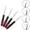 4PCS Car Pick Hook Set Oil Seal Screwdrivers ORing Puller Remover Gasket Seal Auto Repair Tools Kit 3