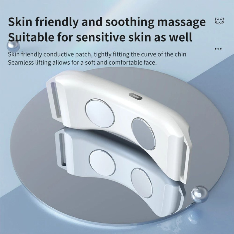 EMS Face Lifting Massager AntiWrinkle VFace Device For Double Chin Removal  Skin Firming 2