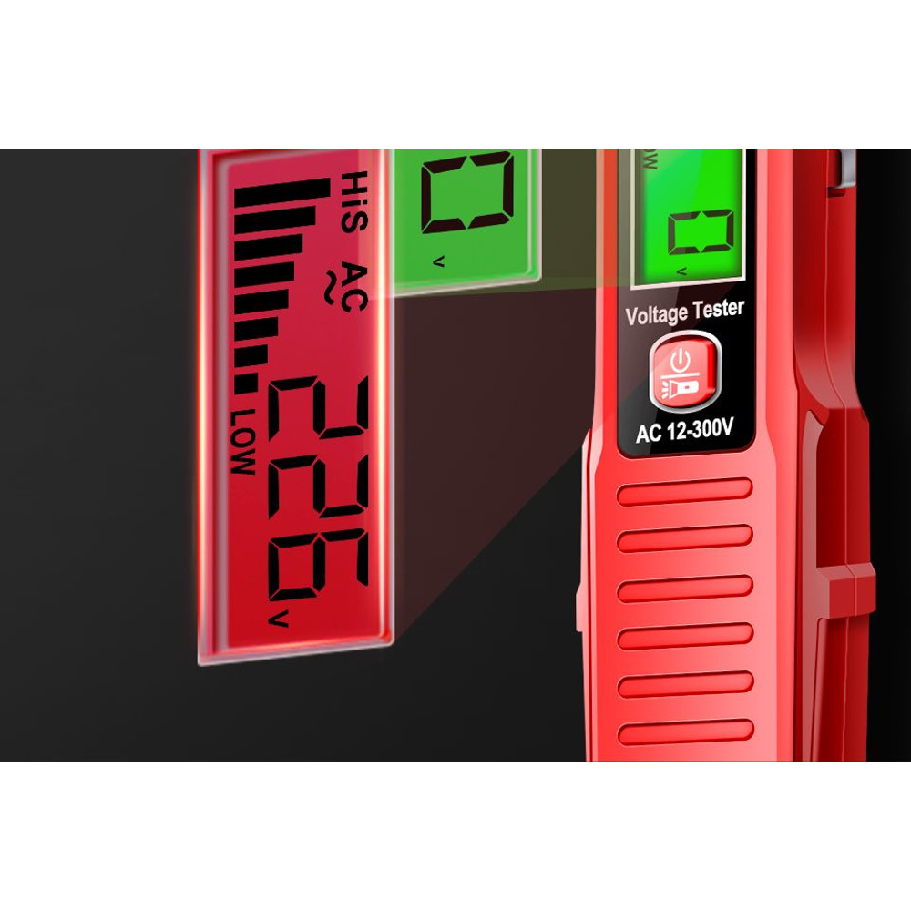 Portable Smart Electric Pen Tester OneWord Induction NCV Sensor NonContact Voltage Detector 12