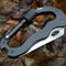 Jungle Outdoor Camping Multifunctional Quick Hang Safety Hiking Buckle Folding Pocket Knife EDC Sur 0