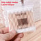 Transparent Square Cotton Swab Storage Box With Bamboo Lid Double Head Cotton Buds Toothpick Organ 5