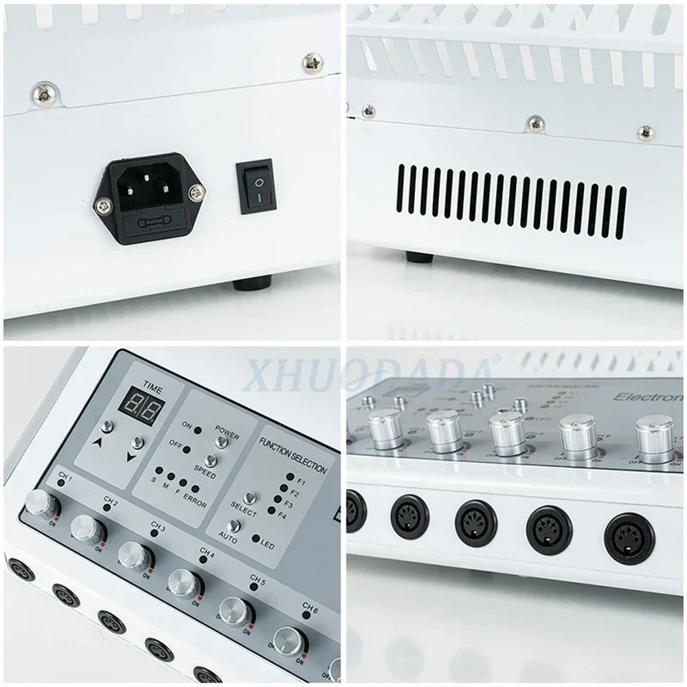 EMS Muscle Stimulator Machine Electric Weight Loss Body Toning with Russian Waves Technology